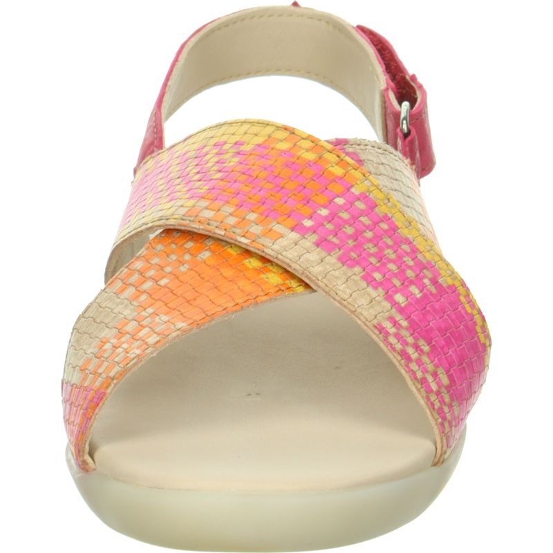Think NATURE SAND Woman  - Material: Leather in Multi Colour