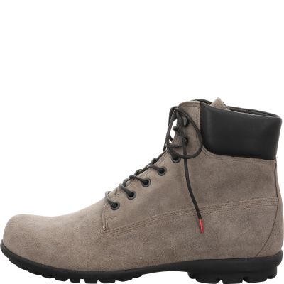 Think KONG HERREN Men Lace-up boot - Material: Leather in Grey