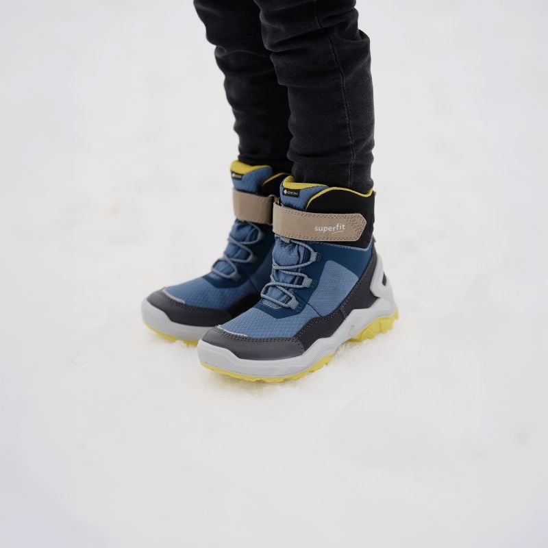 Superfit JUPITER ICE Unisex | Jungen Stiefel - Material: Textil/Sonstiges Material in Blau