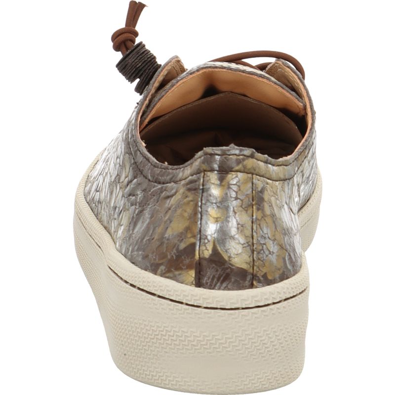 Think KUMI Woman Sneakers low - Material: Leather in Brown