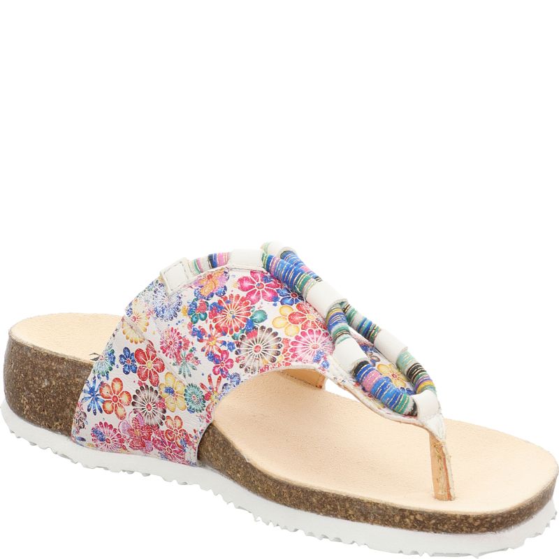 Think JULIA DAMEN Mules - Material: Leather in Multicolored