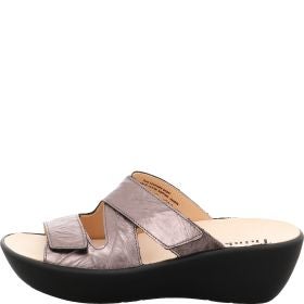 Think KATE Woman Mules - Material: Leather in Grey
