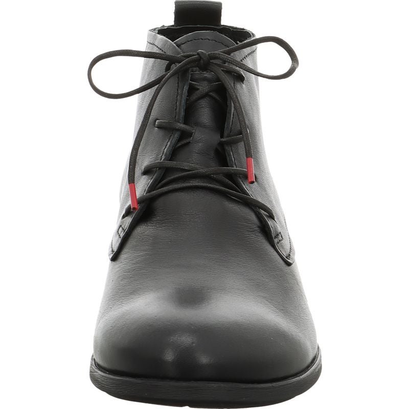 Think AGRAT Woman Ankle Boot - Material: Leather in Black