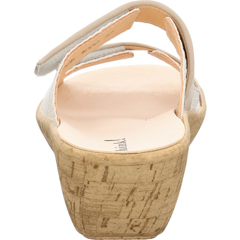 Think KATE Woman Mules - Material: Leather in White
