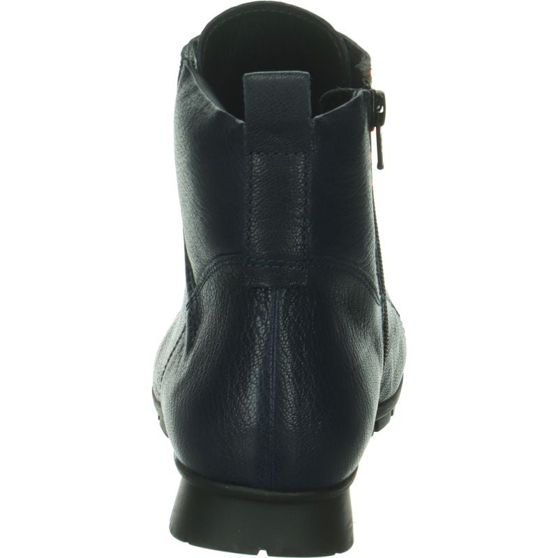 Think! MENSCHA Damen Stiefelette - Material: Leder in Blau