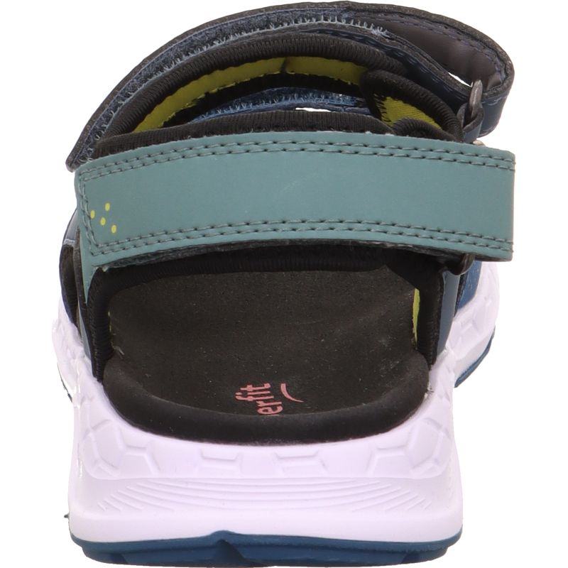 Superfit CRISSCROSS Sandal - Material: TextilSonstigesMaterial in Blue