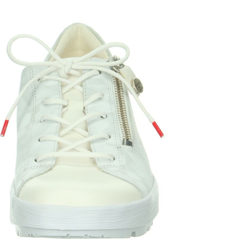 Think COMODA Woman  - Material: Leather in White