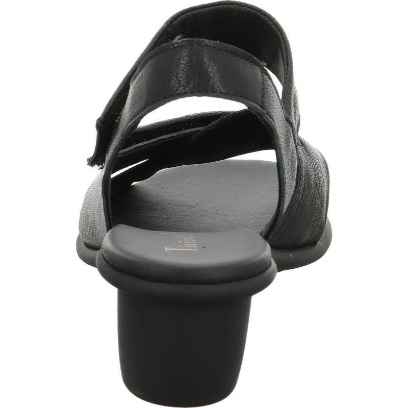Think! VIVI Damen Sandalette - Material: Leder in Schwarz