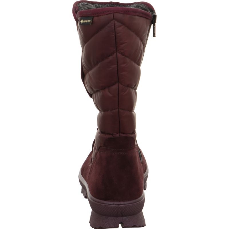 Legero NOVARA Damen Stiefelette - Material: Leder/Textil in Rot