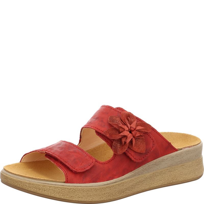 Think MEGGIE Woman Mules - Material: Leather in Red