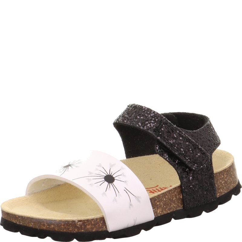 Superfit FUSSBETTPANTOFFEL Girls Sandal - Material: Sonstiges Material in White