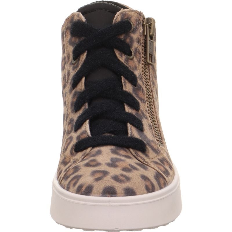 Superfit STELLA Sneaker high - Material: Leder/Textil in Braun