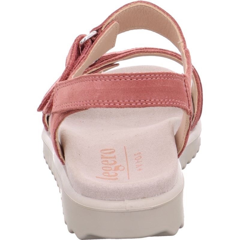 legero SAVONA Damen Sandale - Material: Leder in Rosa