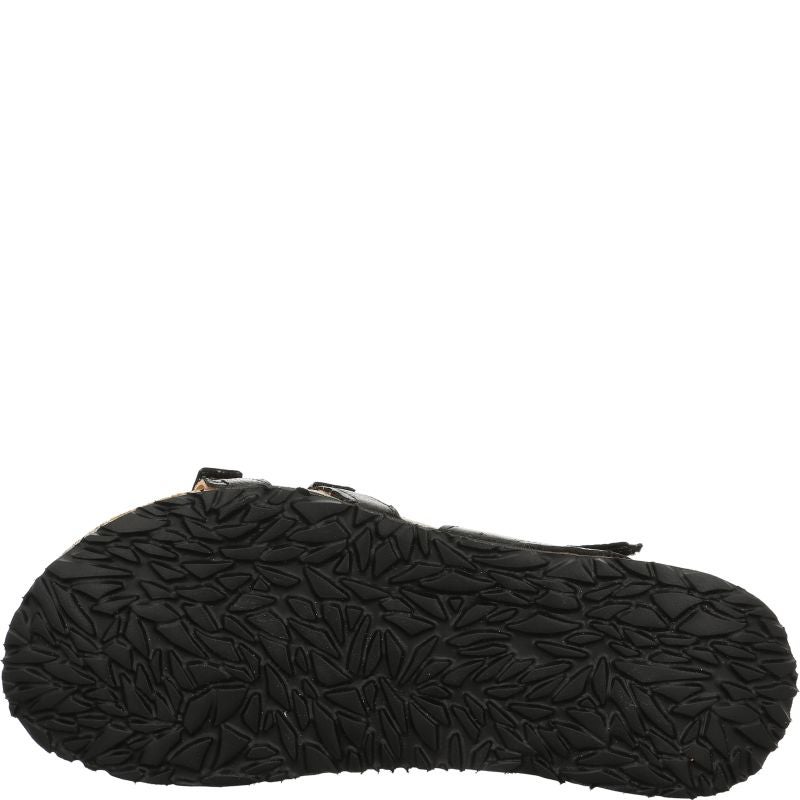 Think KOAK DAMEN Woman Strap sandal - Material: Leather in Black