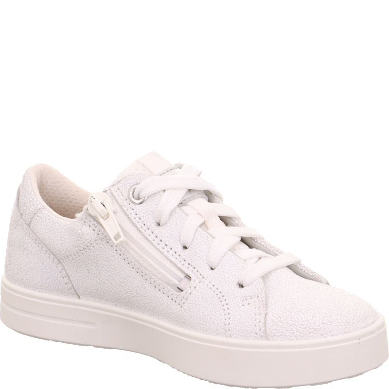 Superfit STELLA Mädchen Sneaker low - Material: Leder/Textil in Weiß
