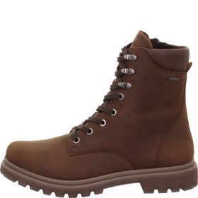 legero MONTA Damen Schnürboots - Material: Leder in Braun