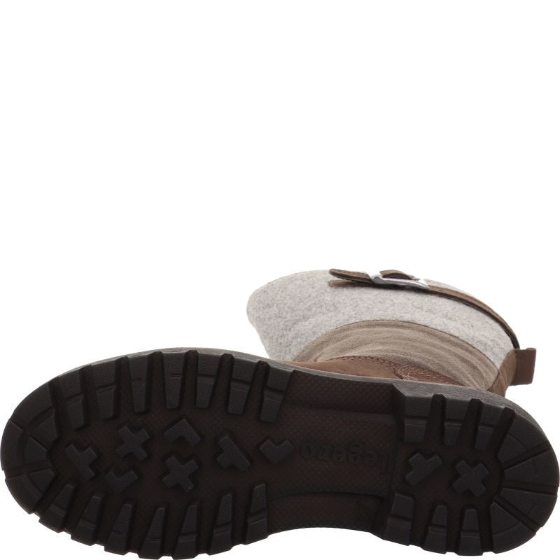 Legero MONTA  - Material: Leder/Textil in Grau