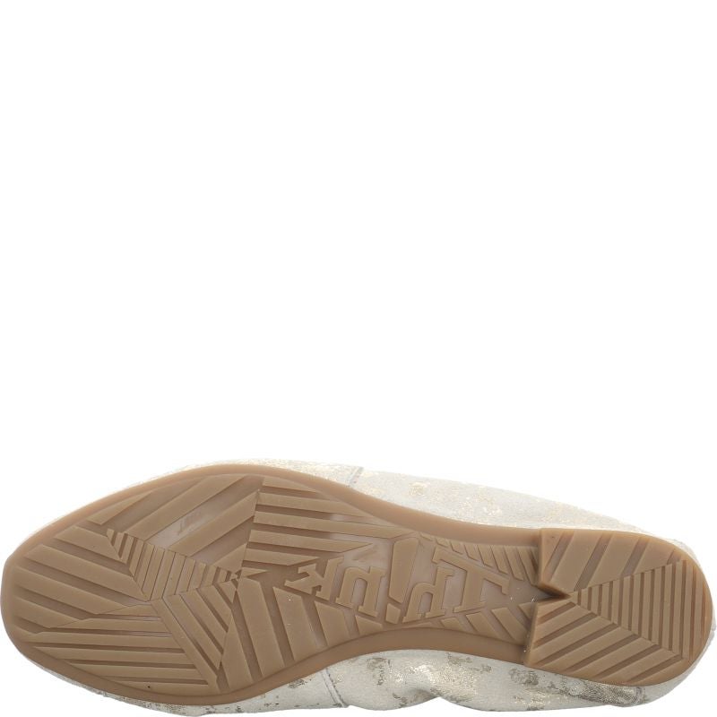 Think GAUDI Woman Ballerina - Material: Leather in Beige