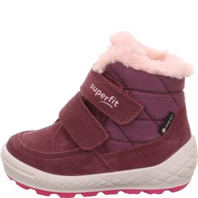 Superfit GROOVY 2.0 Boot - Material: Leather/Textil in Red