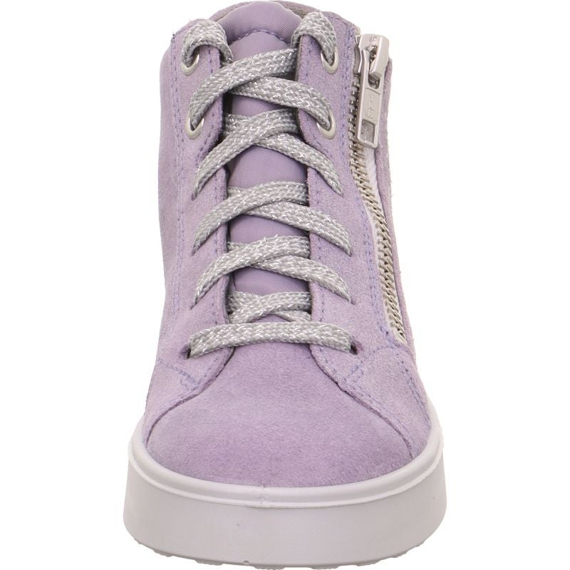 Superfit STELLA Sneaker high - Material: Leder/Textil in Lila