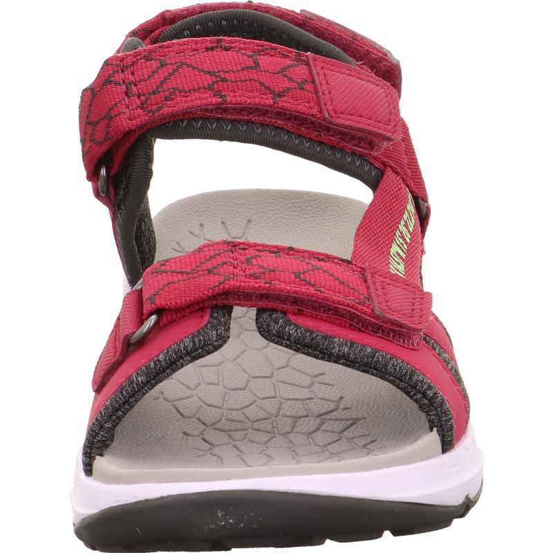 Superfit CRISS CROSS Girls Sandal - Material: Textil/Sonstiges Material in Red