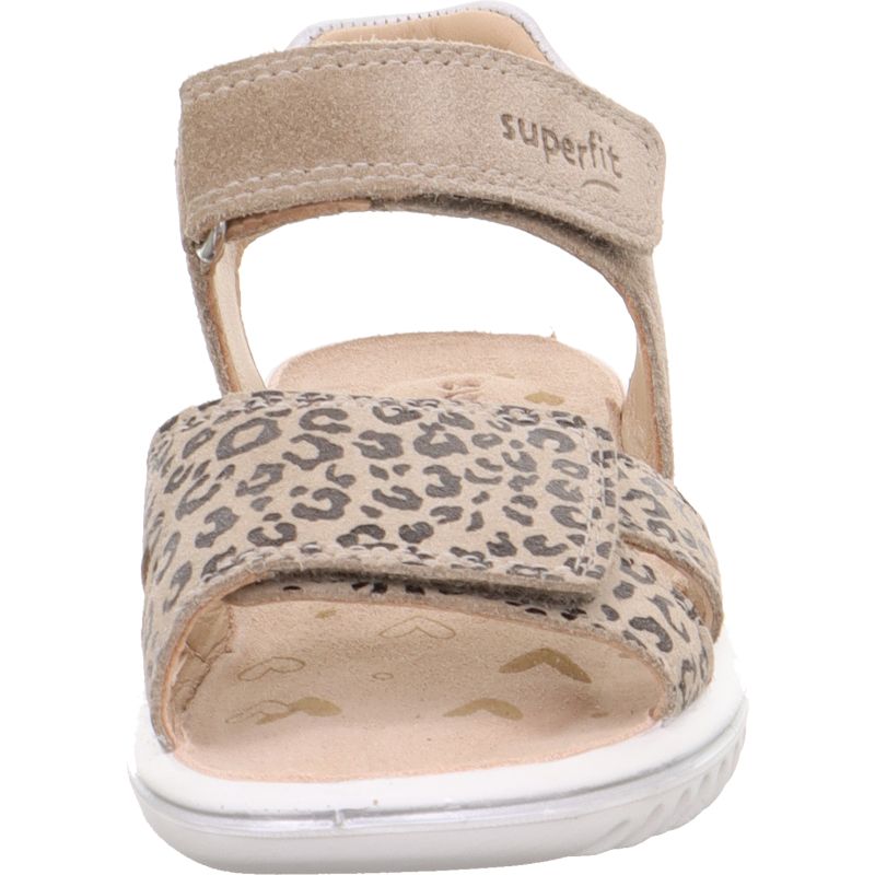 Superfit SPARKLE Girls Sandal - Material: Leather in Beige