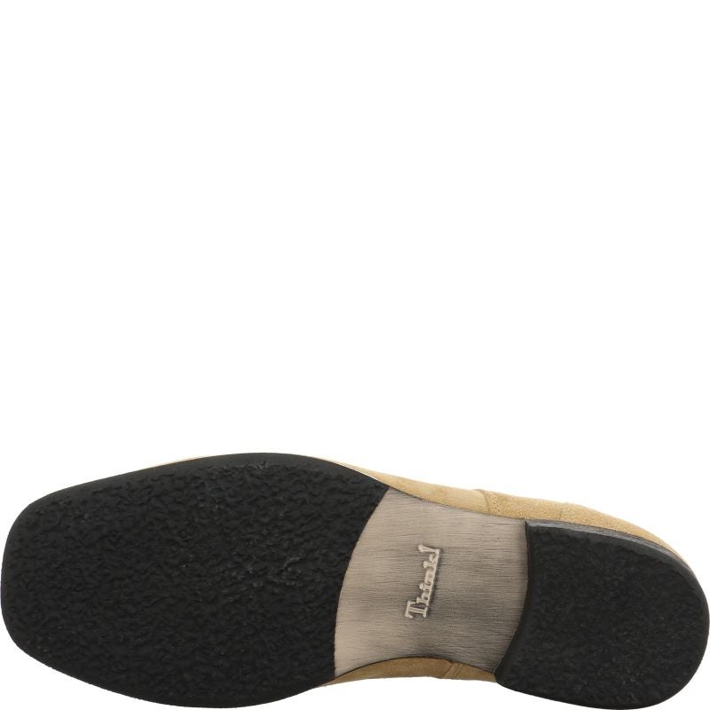 Think GURU Lace up shoe - Material: Leather in Beige