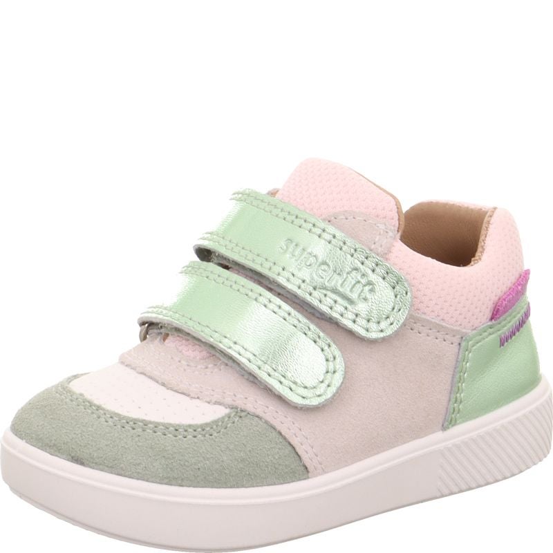 Superfit SUPIES Girls Sneakers low - Material: Leather/Textil in Multi Colour