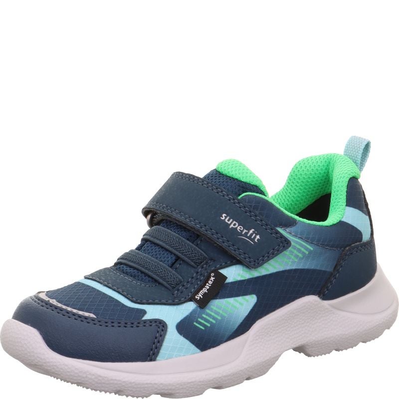 Superfit RUSH Sneakers low - Material: TextilSonstigesMaterial in Blue