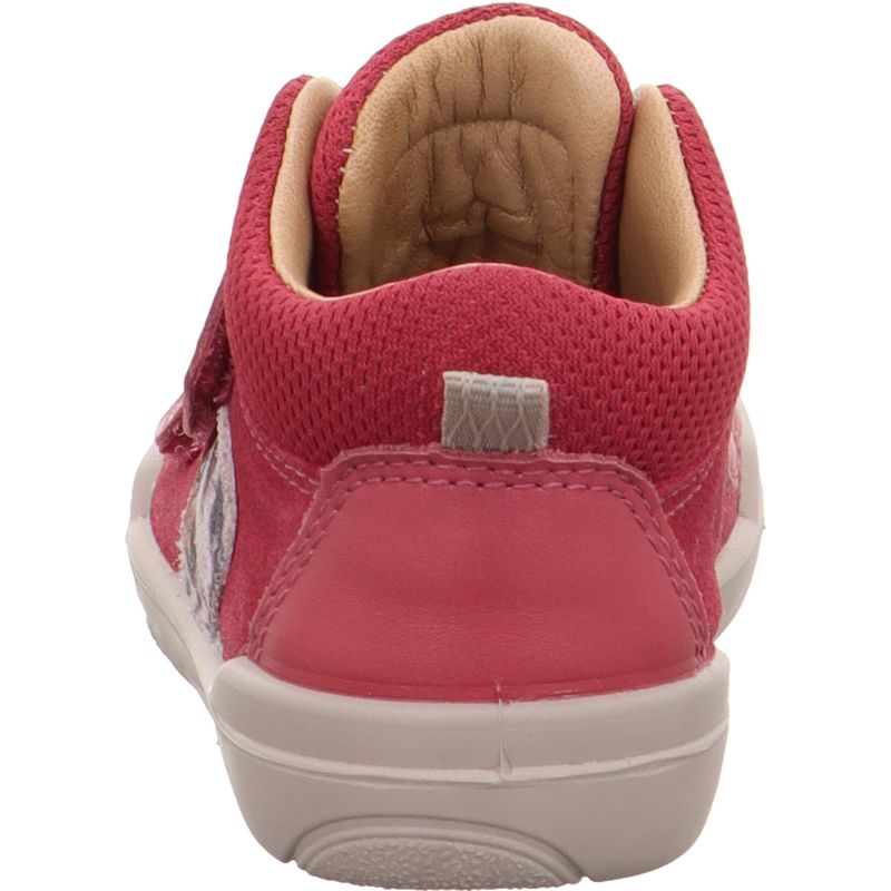 Superfit SUPERFREE Unisex | Mädchen Sneaker high - Material: Leder/Textil in Rot