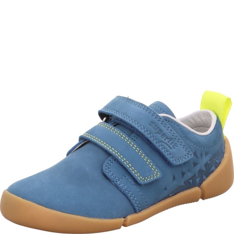 Superfit VENTO Sneaker low - Material: Leder in Blau