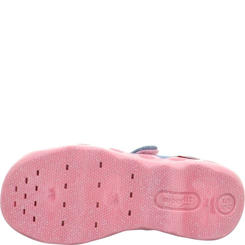 Superfit BUBBLE Girls Slipper - Material: Textile in Blue