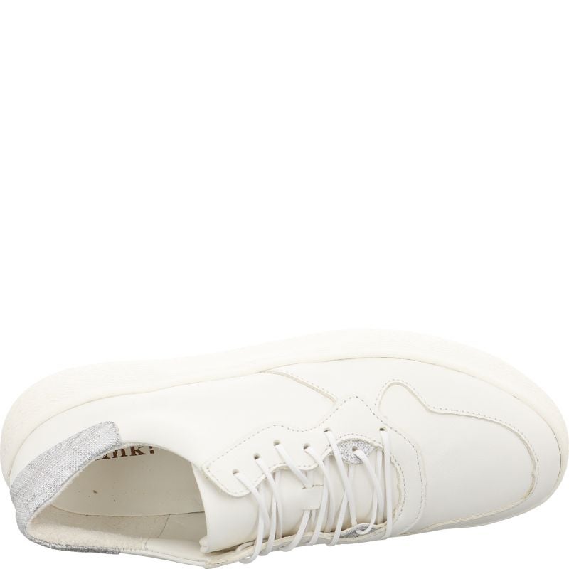 Think TURNALIGHTDAMEN  - Material: Leather in White