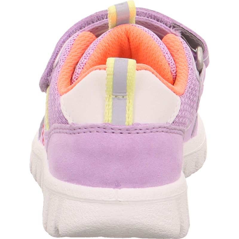 Superfit SPORT7 MINI Girls Sneakers low - Material: Leder/Sonstiges Material/Texti in Purple