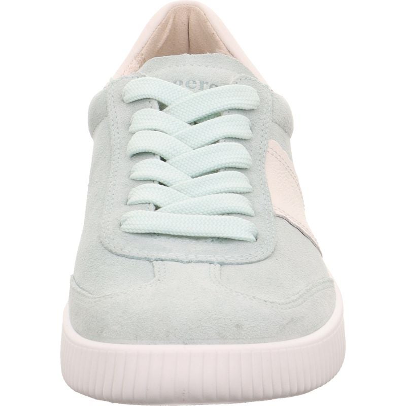 legero SILENCE Damen Sneaker low - Material: Leder in Grün