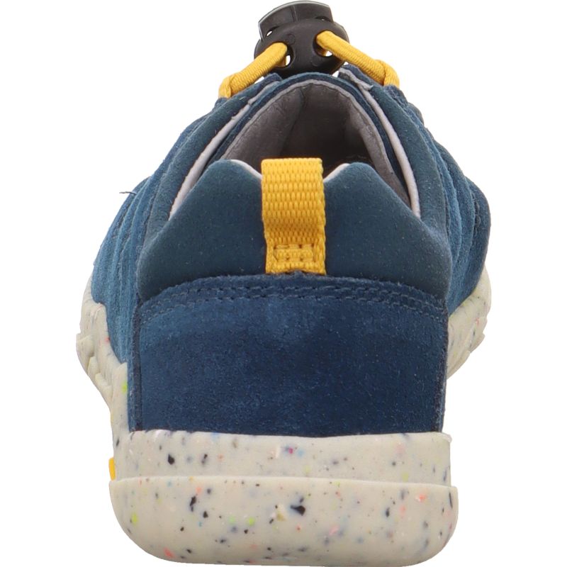Superfit TRACE Unisex, Jungen Sneaker low - Material: Leder/Textil in Blau