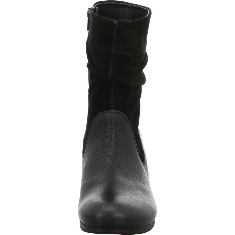 Think NANI Woman Ankle boot - Material: Leather in Black