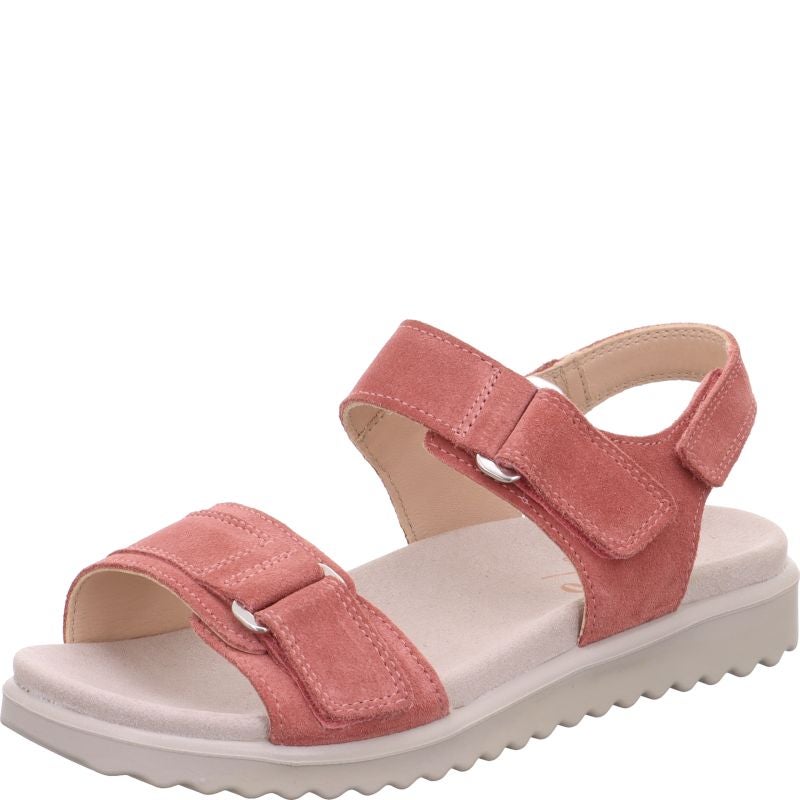 legero SAVONA Damen Sandale - Material: Leder in Rosa