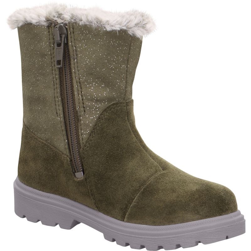 Superfit SPIRIT Girls Boot - Material: Leather/Textil in Green