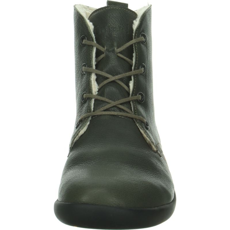 Think BLO Ankle boot - Material: Leather in Olive