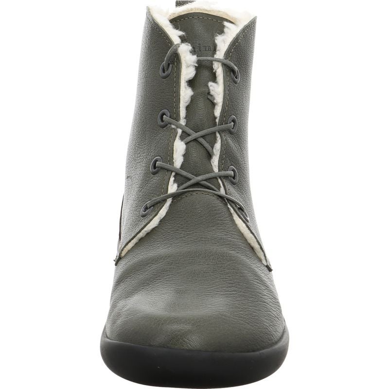 Think! BLO Damen Ankle Boots - Material: Leder in Oliv