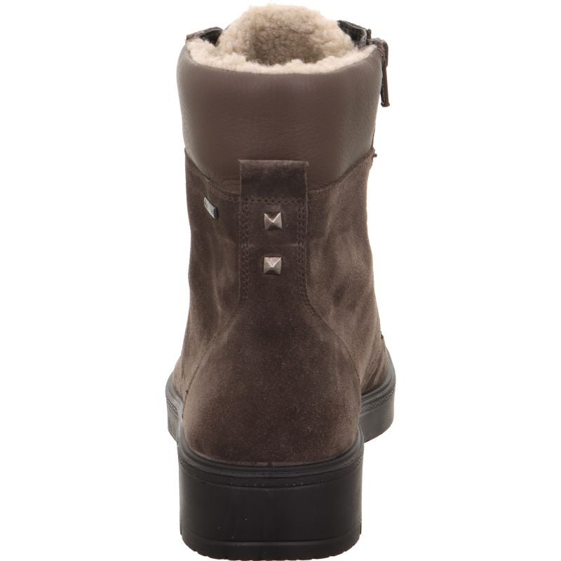 legero MYSTIC Damen Schnürboots - Material: Leder in Grau