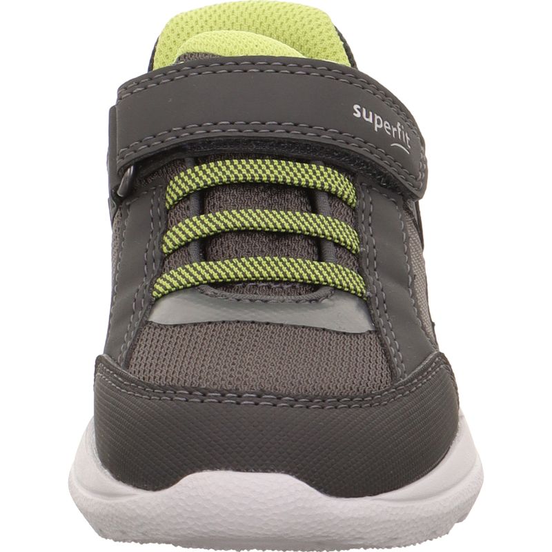 Superfit RUSH Jungen Sneaker low - Material: Textil/Sonstiges Material in Grau
