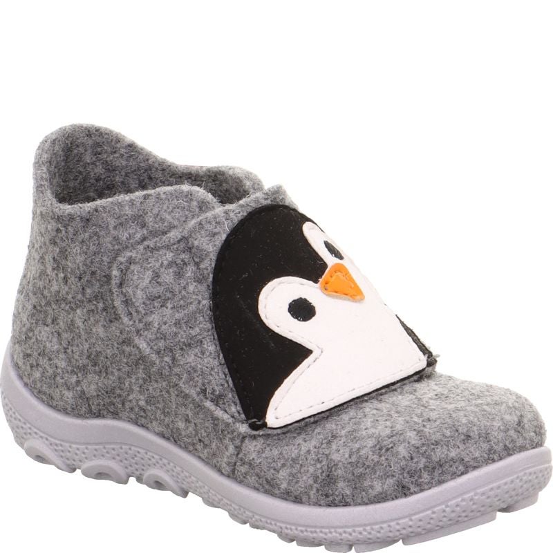 Superfit HAPPY OCTI Boys Slipper - Material: Textile in Grey