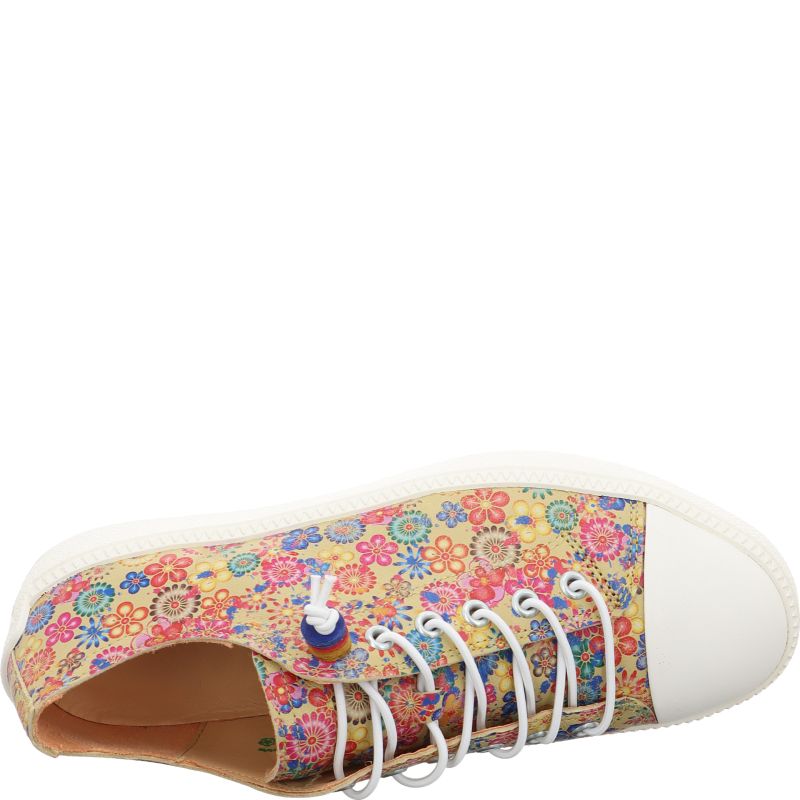 Think! TURNA DAMEN Damen Sneaker low - Material: Leder in Mehrfarbig
