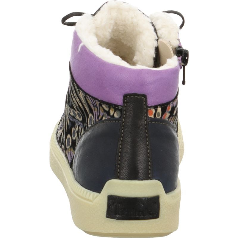 Think! TURNA DAMEN Damen Sneaker high - Material: Leder in Schwarz
