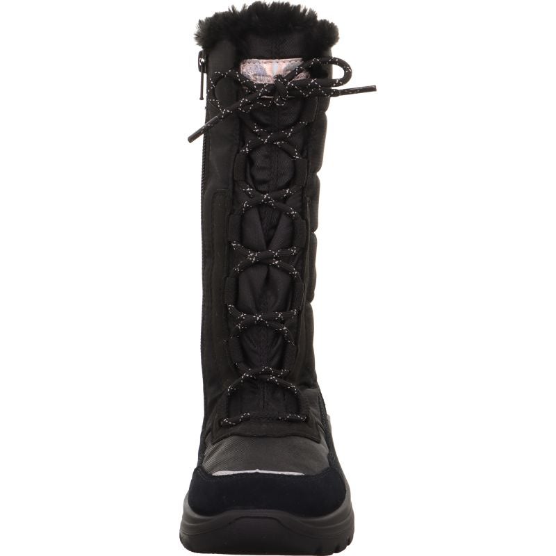 Superfit AURORA Girls Boot - Material: Leather/Textil in Black