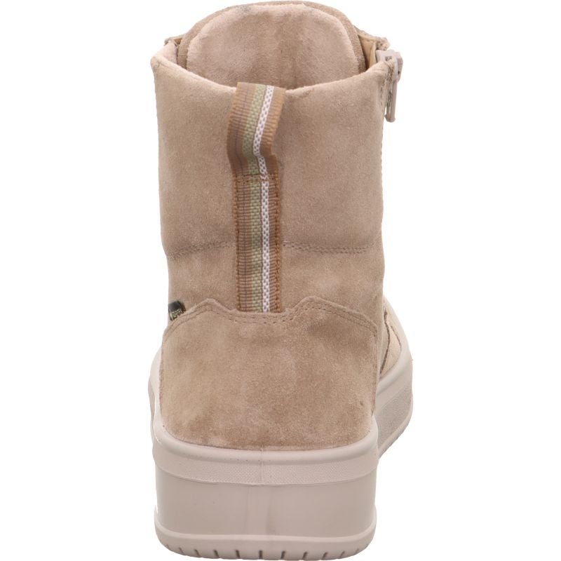 legero REJOISE Damen Schnürboots - Material: Leder in Beige
