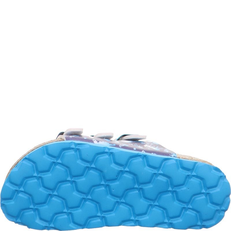 Superfit FUSSBETTPANTOFFEL Girls Slipper - Material: Sonstiges Material in Blue