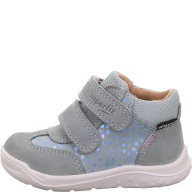 Superfit WHALEY Sneakers high - Material: Leather/Textil in Blue